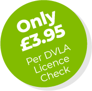 Only £4.95 per DVLA Licence Check